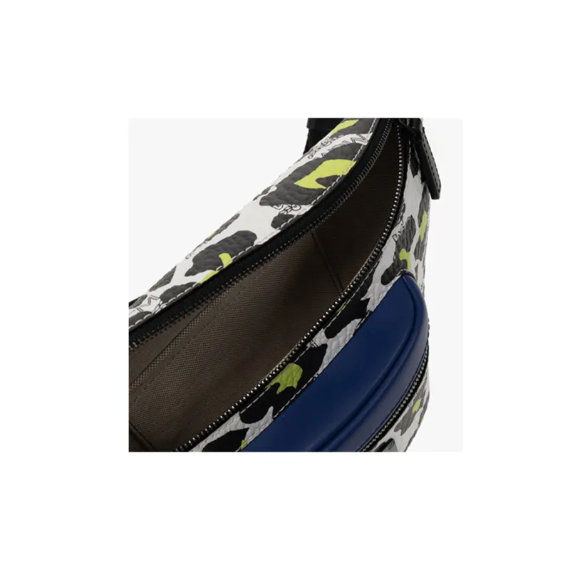 MCM Leather Crossbody Bags Fanny Pack Mini Unisex Multicolor-4