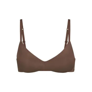 SKIMS WIRELESS FORM PUSH-UP PLUNGE BRA Bra Women's 1 Pack OXIDE/Oxide Color