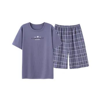 MADALLO Pajama Set Men's Royal Blue