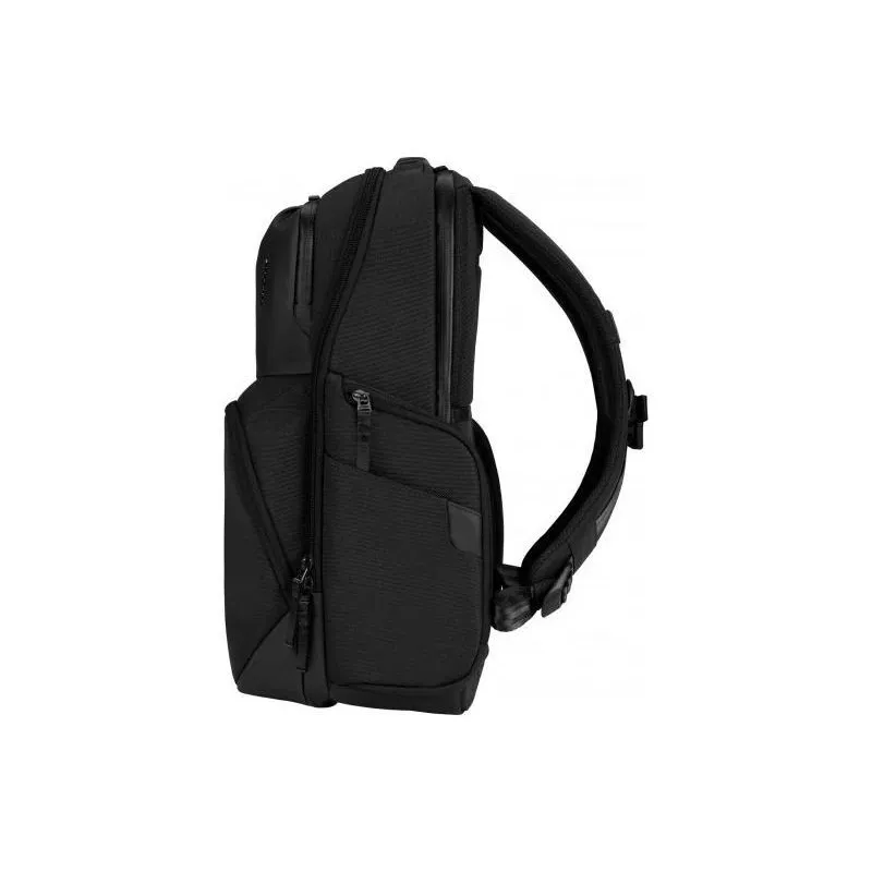 INCASE Recycled Polyester Backpack Unisex Black-3