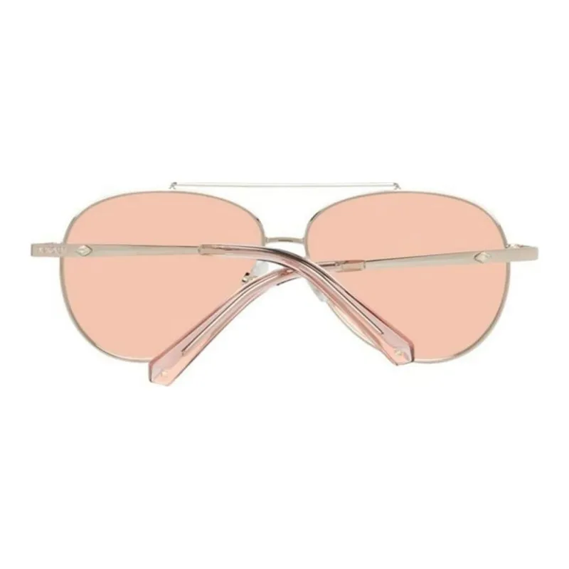 Swarovski Metal Aviator Sunglasses Women's Silver-2