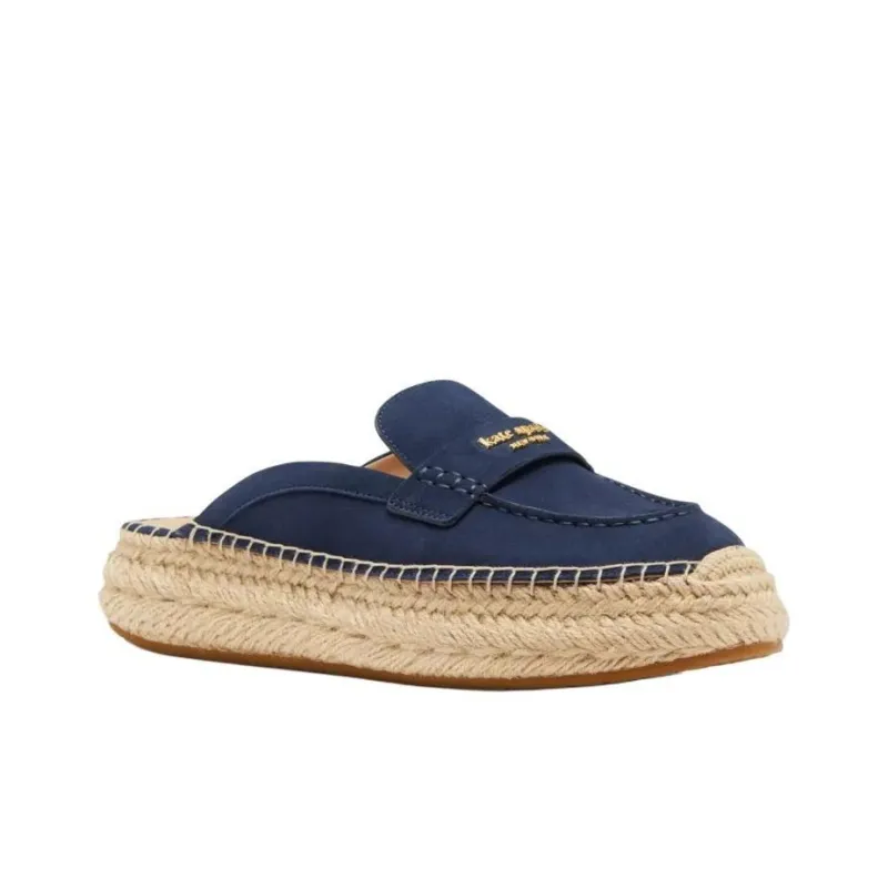 Kate Spade Wrap-toe Slippers Women's Blue-2