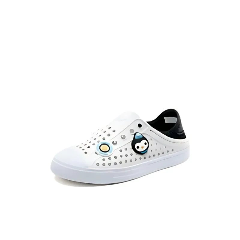 Skechers Anti Slip Wear Resistant Children's Sandals White Black Kids'-2