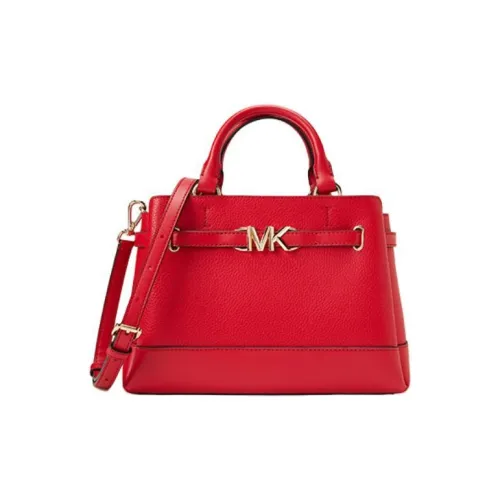 MICHAEL KORS Artificial Leather tote Liuto Bag Shopping Bag Shoulder Bag Crossbody Bag Handbag Small Size Women's Red