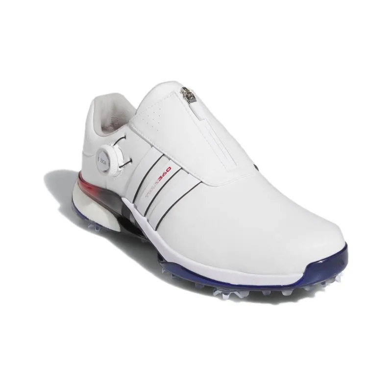 Adidas Tour360 24 Boa Wide Golf Shoes 'White'-2