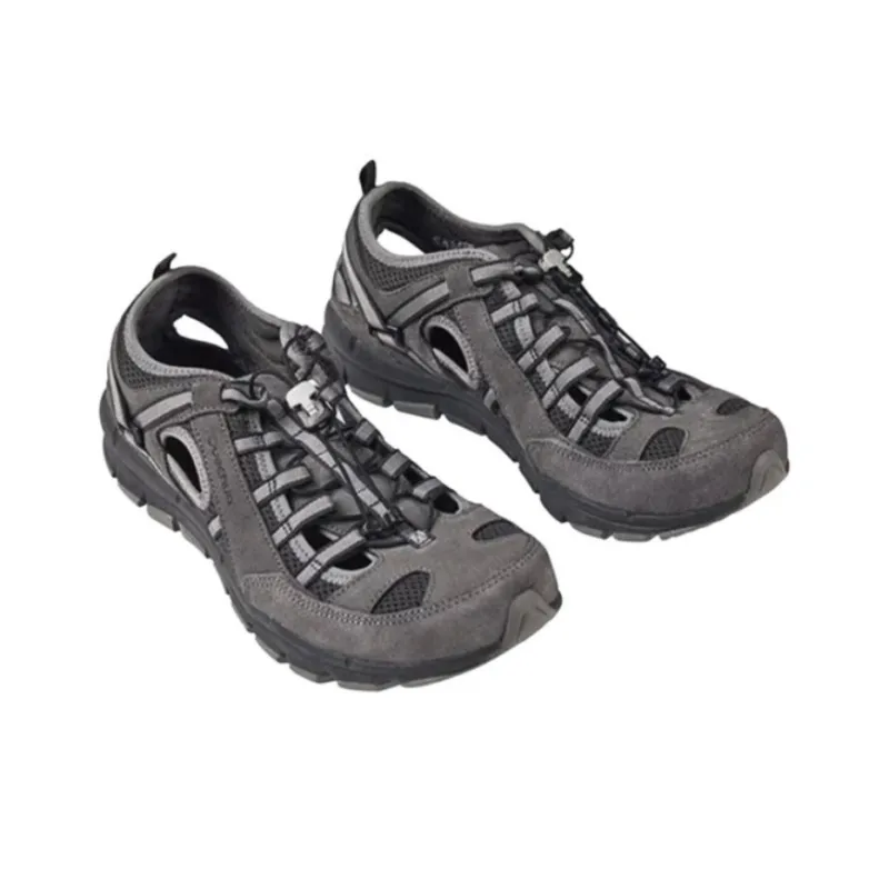DECATHLON ODS NH150 Cushioning Anti Slip Wear Resistant Breathability Low Top Hiking Shoes Men's Gray-2