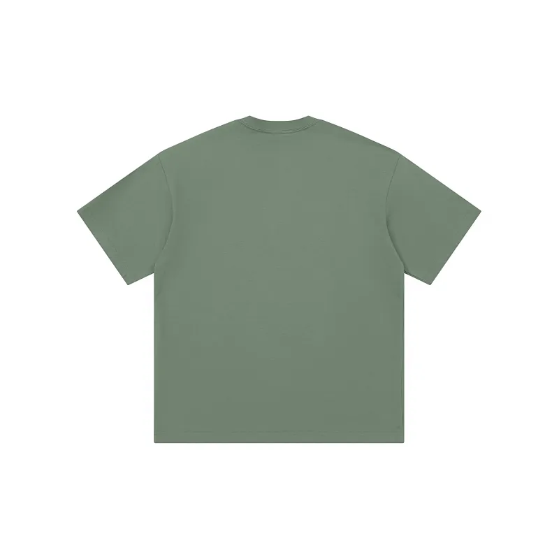 ZMOH Plain Net Series T Shirts Unisex-13