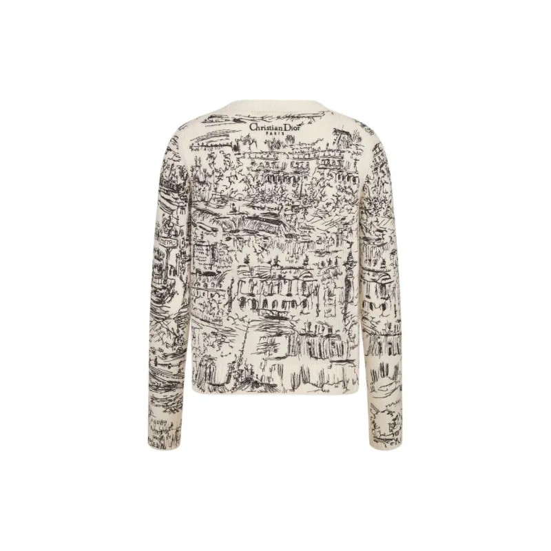 DIOR SS24 Cashmere Sweater Women's Multicolor-1