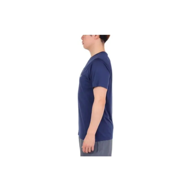 New Balance T Shirt Men's Marine Blue-3