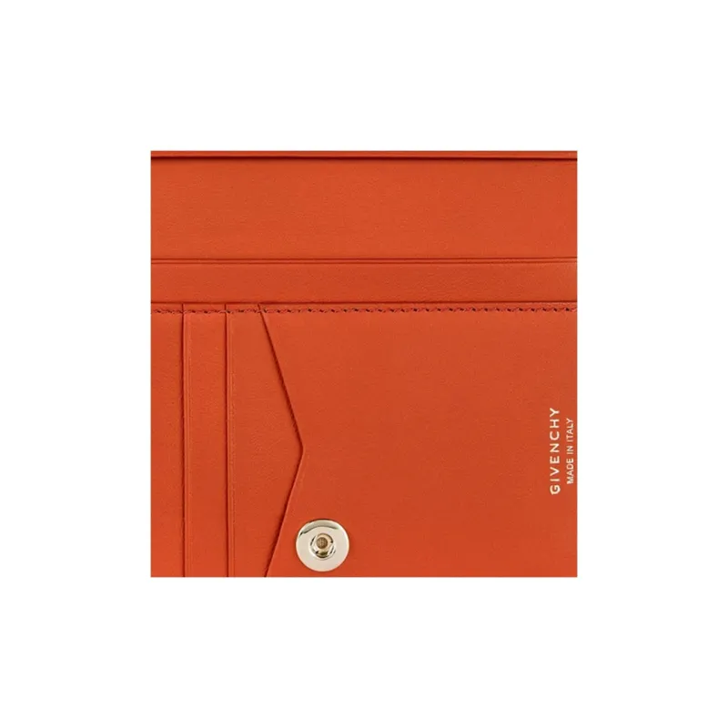 GIVENCHY Antigona Leather Wallet Women's Neon Pink-4