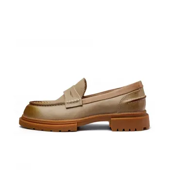 Brounvanm Loafers Men Apricot/Black