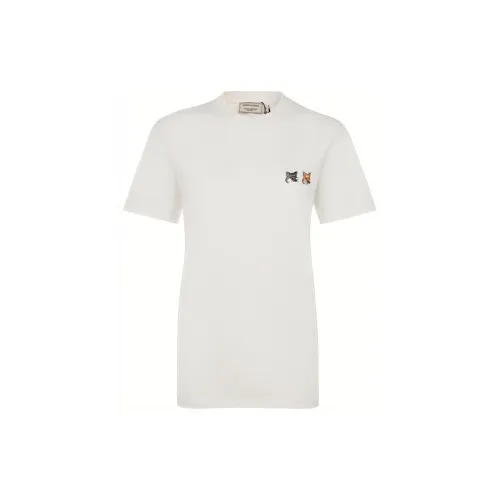 Maison Kitsuné Signature Fox Motif Cotton T-shirt