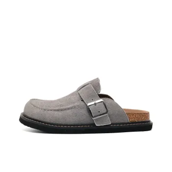 Circle Small Quiet Abrasion-Resistant Slip-Resistant Wrap-toe Slippers Women's