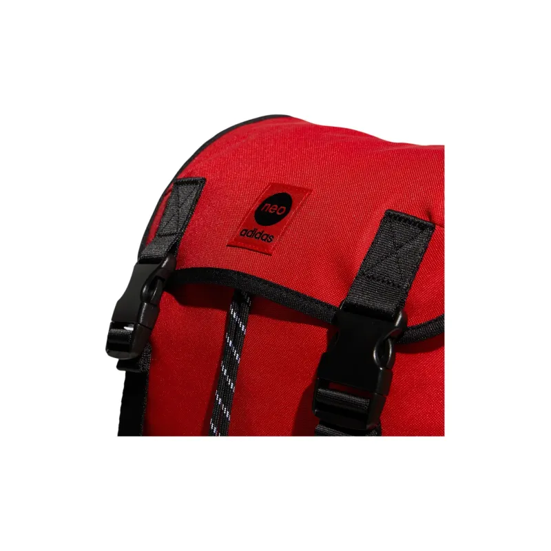 Adidas Neo Recycled Material Backpack Regular Unisex Light Scarlet-4