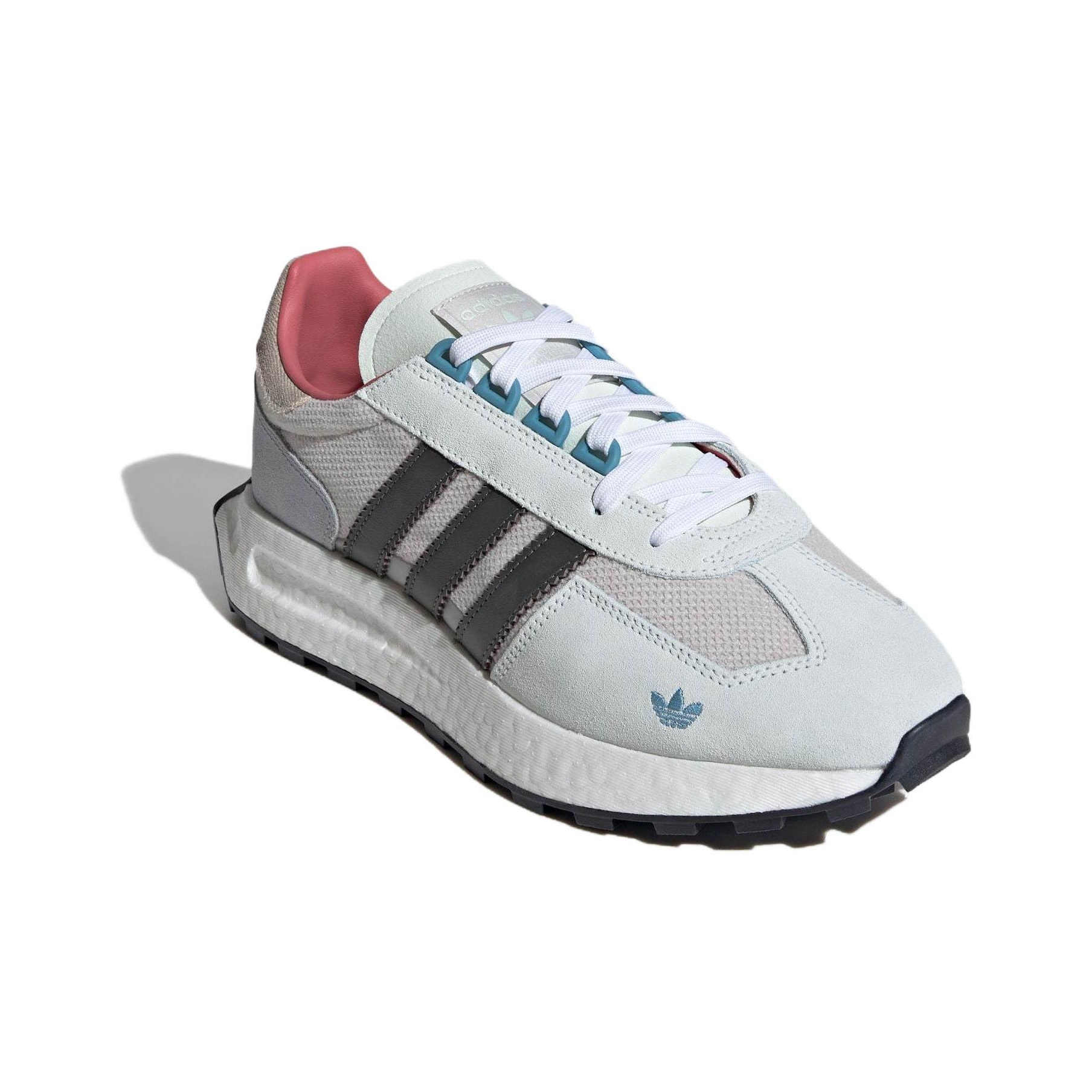 Adidas Mens Gray Blue Retropy E5 Low Top Lace Up Athletic Sneaker Shoes outlet 9.5 NWT