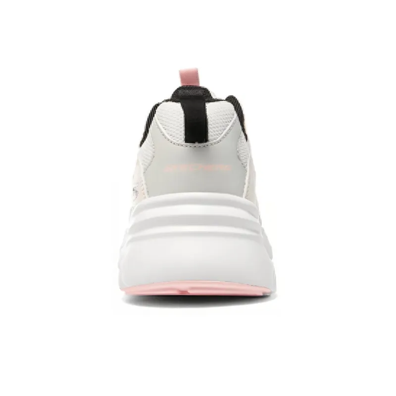 Skechers Macaron Cushioning Anti Slip And Wear Resistant Low Top Casual Shoes Women's Natural Pink-3