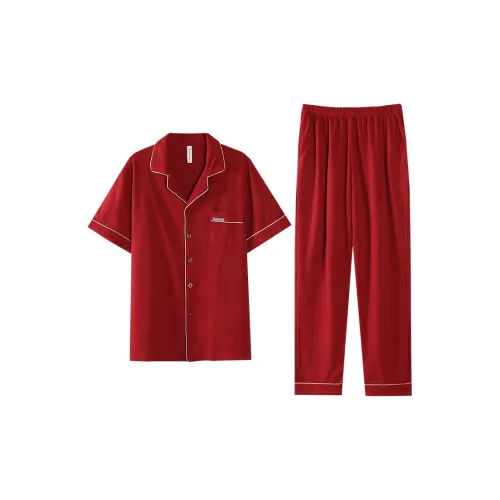 GOSO Pajama Set Men's Red Shades