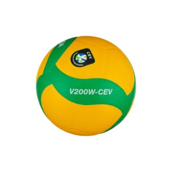MIKASA Size 5 Volleyball Unisex Yellow Green