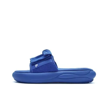 PANTONE x FILA FUSION ZIP UP Abrasion Resistant Slide Slippers Men's Blue White
