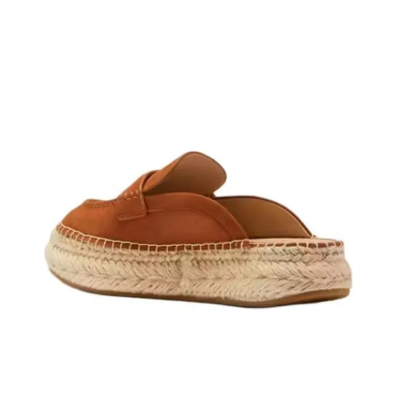 Kate Spade Wrap-toe Slippers Women's Brown-3