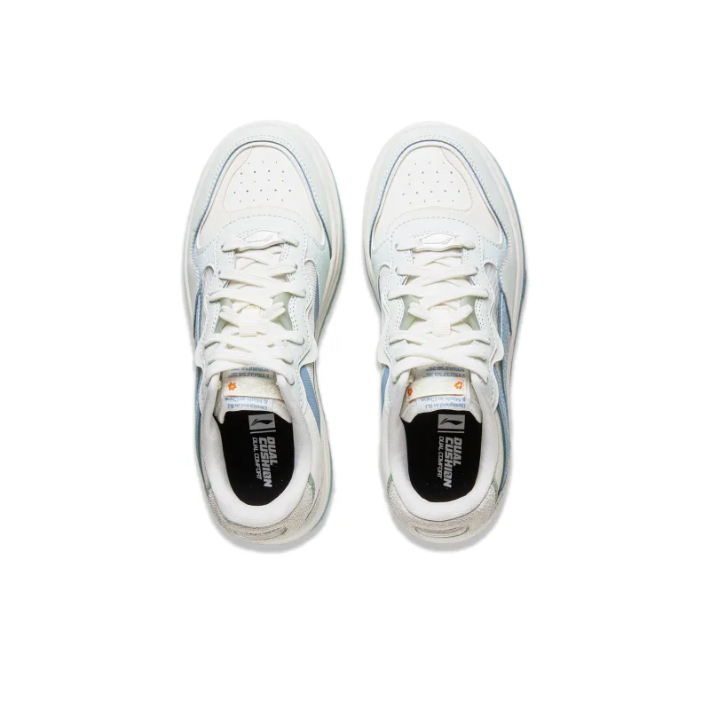 LiNing Future C1 Slip-Resistant Cushioning Wear-Resistant Support Low-Top Skateboard Shoes Women's-4