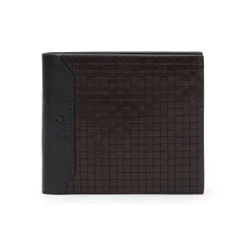 Satchi Top Grain Cow Leather Wallet Ticket Clip Regular Men's Burgundy