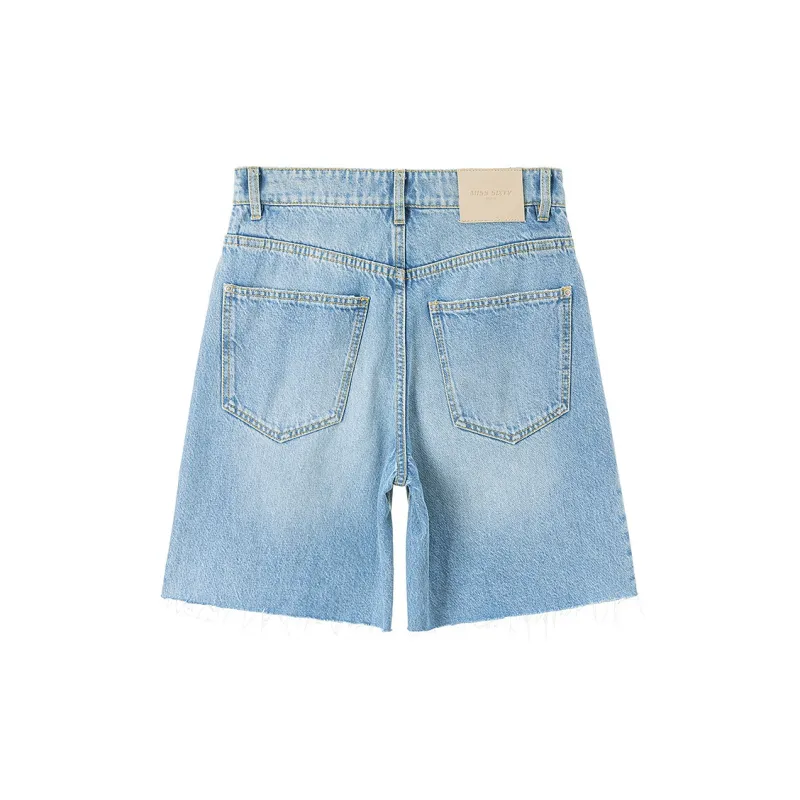 Miss Sixty Denim Shorts Women's Light Blue-1