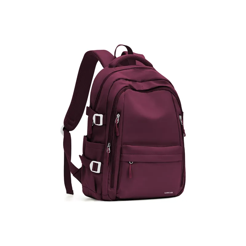 LANDCASE Fabric Backpack Laptop Bag Unisex Multicolor-26