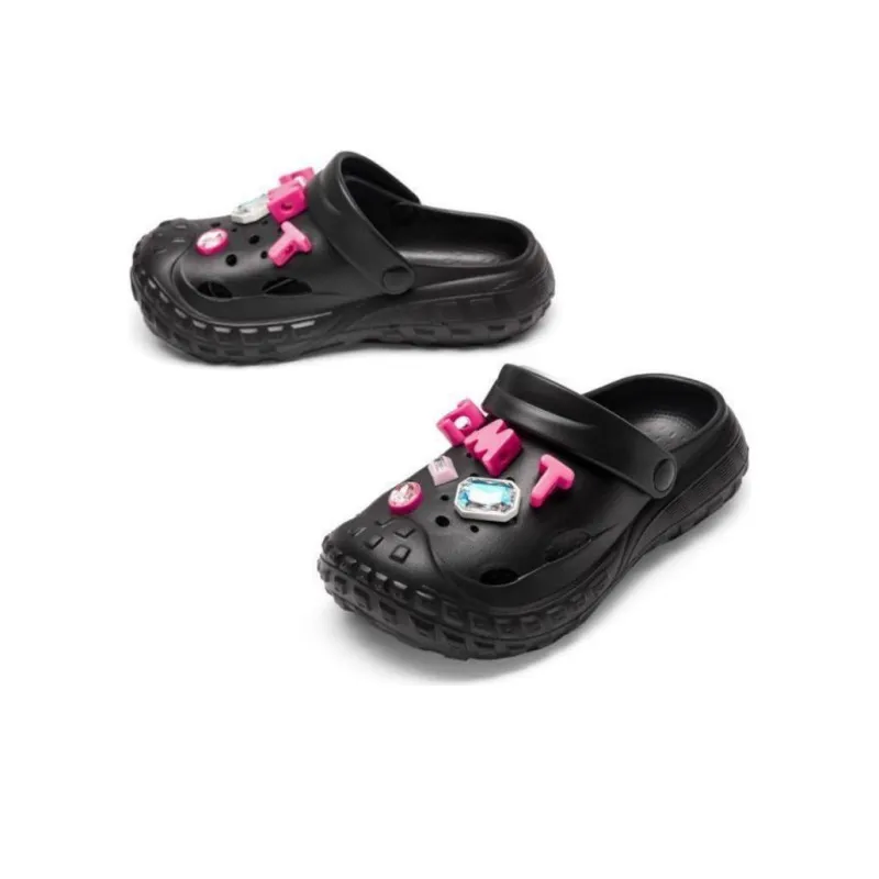 TOOMANYSHOES Light Balloon Clogs 5.5cm Women's-27