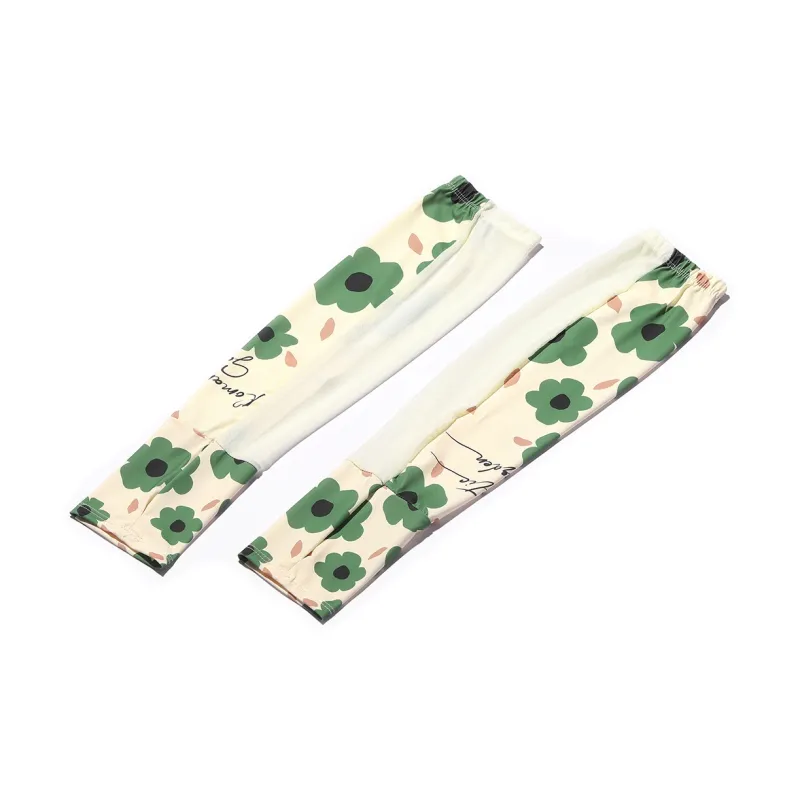 Clect Sun Protection Sleeves Women's Green-1
