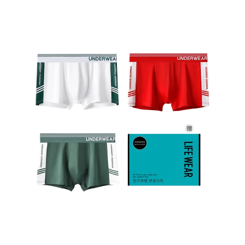H YXIANG Underpants Men's 3 Pack-4