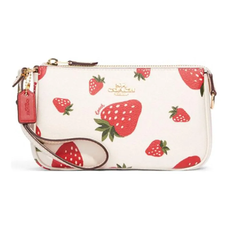 COACH Nolita Canvas With Leather Mahjong Bag Shoulder Bag Handbag Shoulder Bag Women's White-0