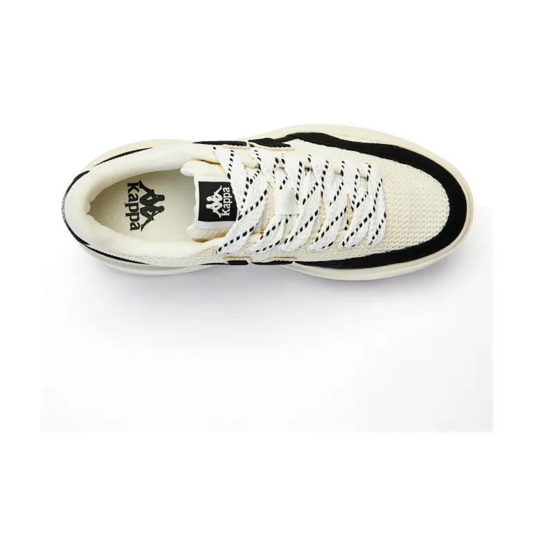 Kappa Anti-Slip Wear-Resistant Low-Top Skateboard Shoes Women's Winter White-2