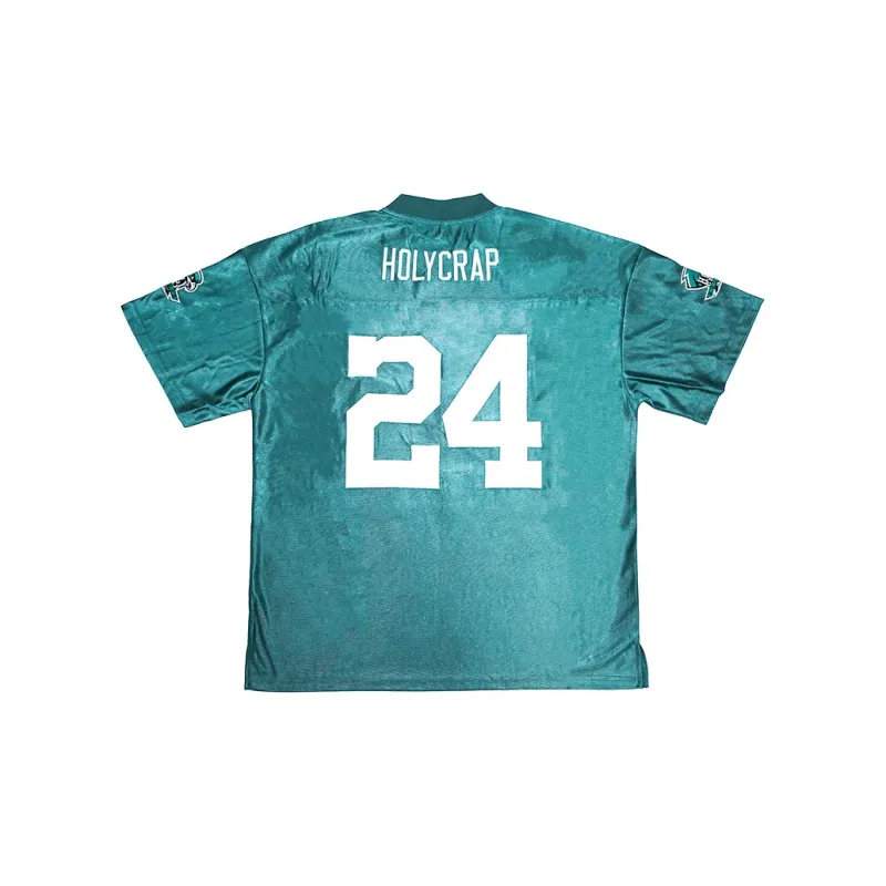 Holycrap T Shirts Unisex Lake Blue Green-1