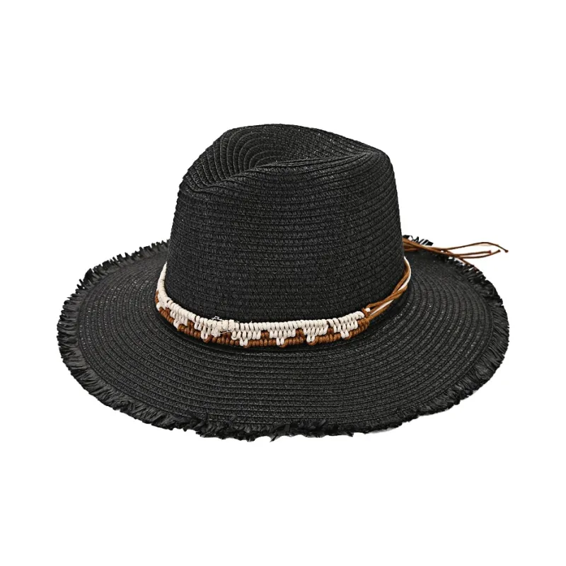 MUSTKOO Straw Woven Sun Protection Hats Unisex-2