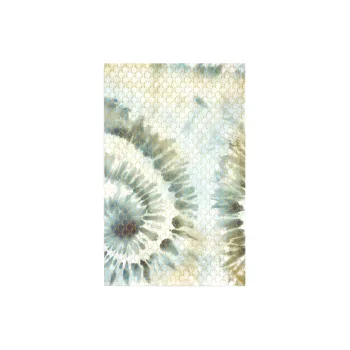 CELINE Cotton Knit Scarves Women's Green