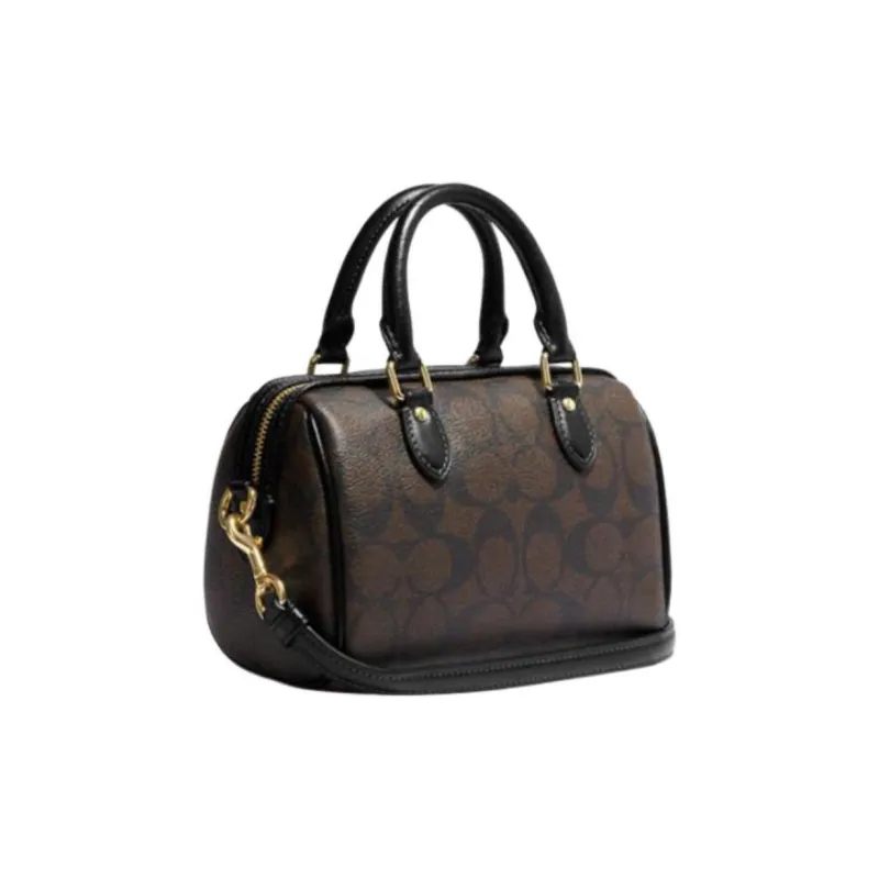 COACH Mini Rowan Crossbody In Signature Canvas-1