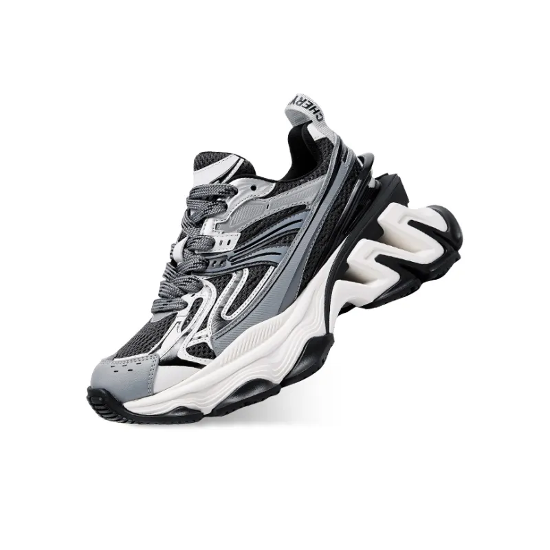 CHERYKALLY Abrasion Resistant Coverage Support Low Top Chunky Sneakers Women's-5