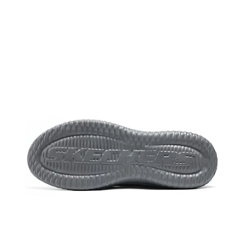 Skechers Slip Ins Hands Free Slip Ins Technology Wear resistant And Lightweight Low Top Casual Shoes Men's Black-4