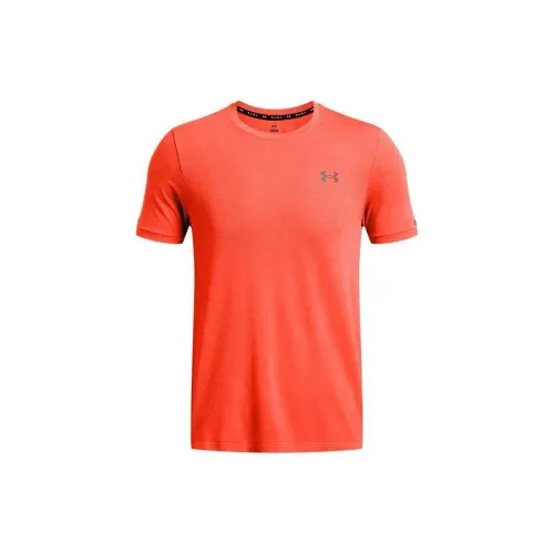 Under Armour T-Shirts Men Orange