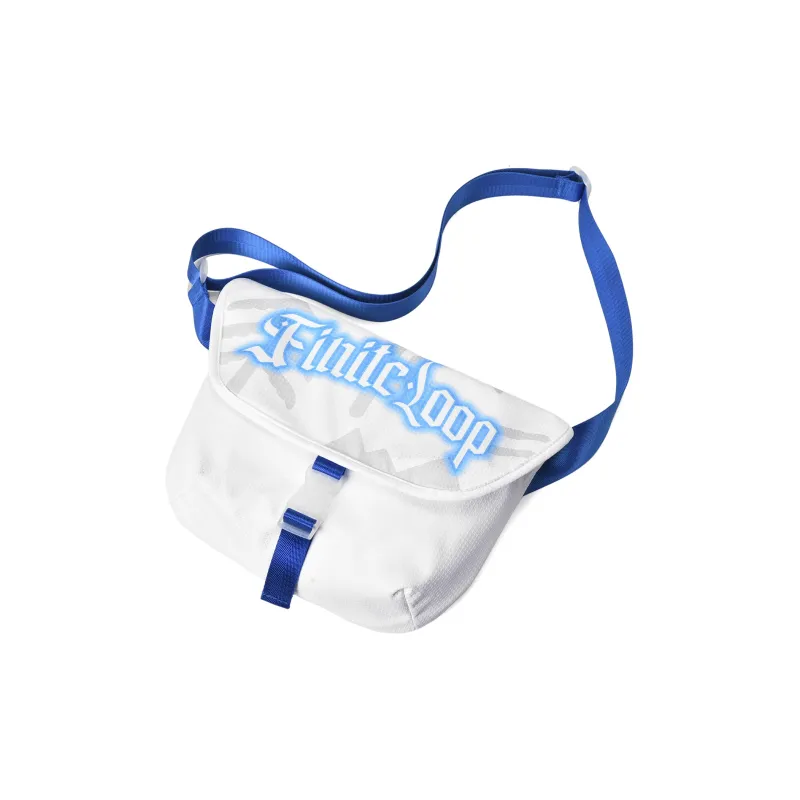 FINITE LOOP Recycled Polyester Crossbody Bag Regular Unisex White-0