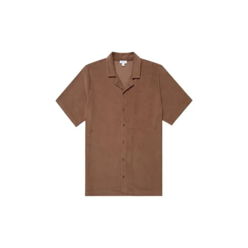 SUNSPEL Shirts Men Brown