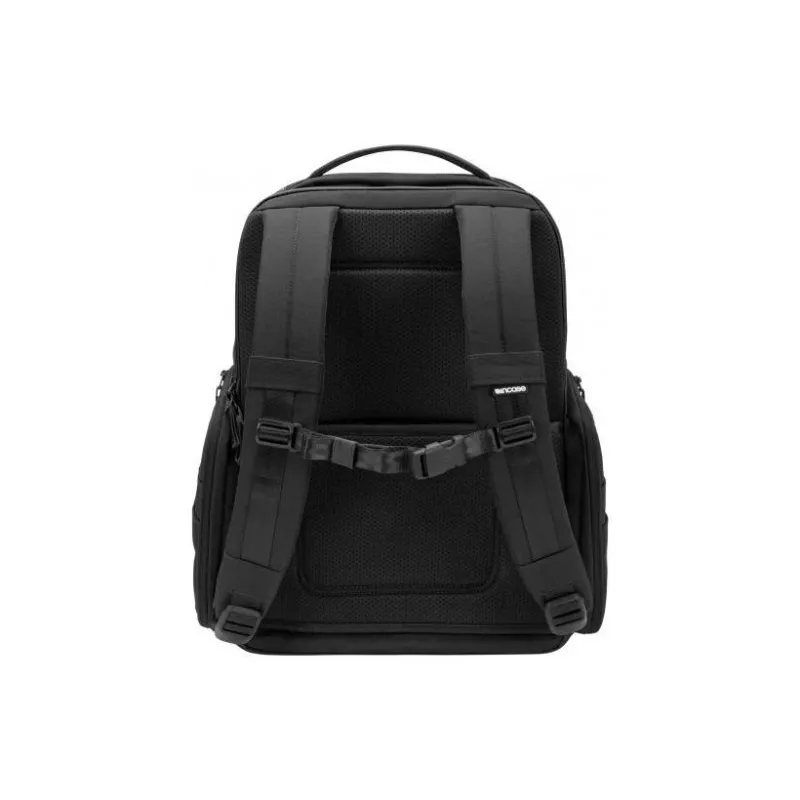 INCASE Recycled Polyester Backpack Unisex Black-7
