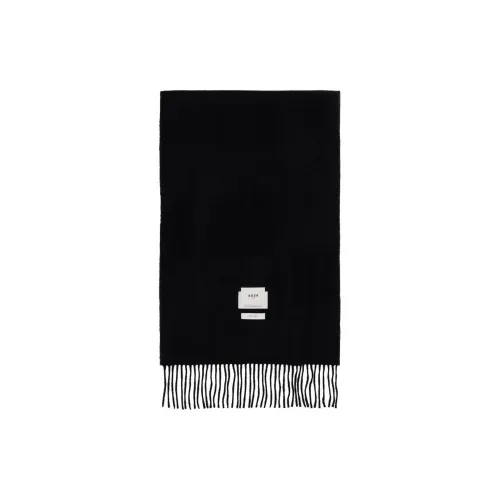 ADER ERROR Knit Scarves Unisex Black