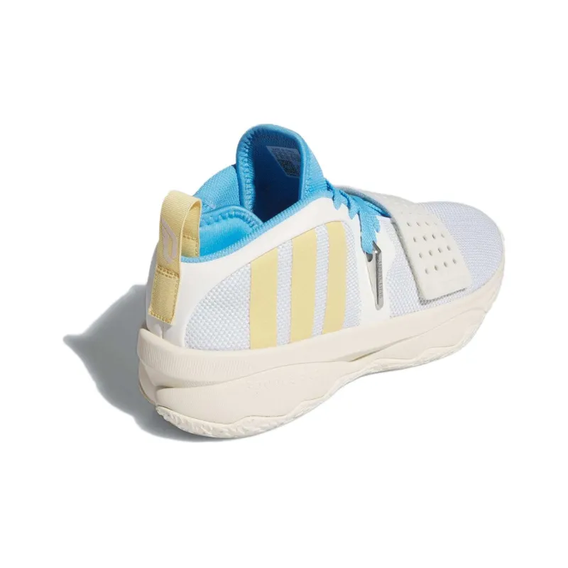 Adidas Dame 8 Extply Cloud White Oat Cream White-3