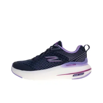 Skechers Cushioning Wear Resistant Low Top Casual Running Shoes Women's Purple