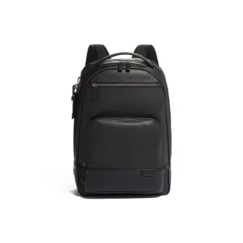 TUMI Harrison Leather Backpack Double Shoulder Regular Men's Black