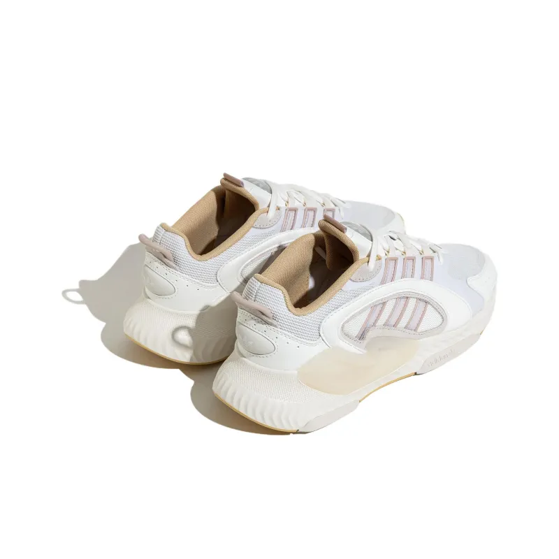 Adidas Originals HI TAIL 2.0 Cushioned Slip Resistant Low Top Casual Running Shoes Unisex White Brown-3