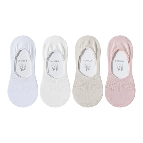 XXLLG No-Show Socks Women's 4 Pack