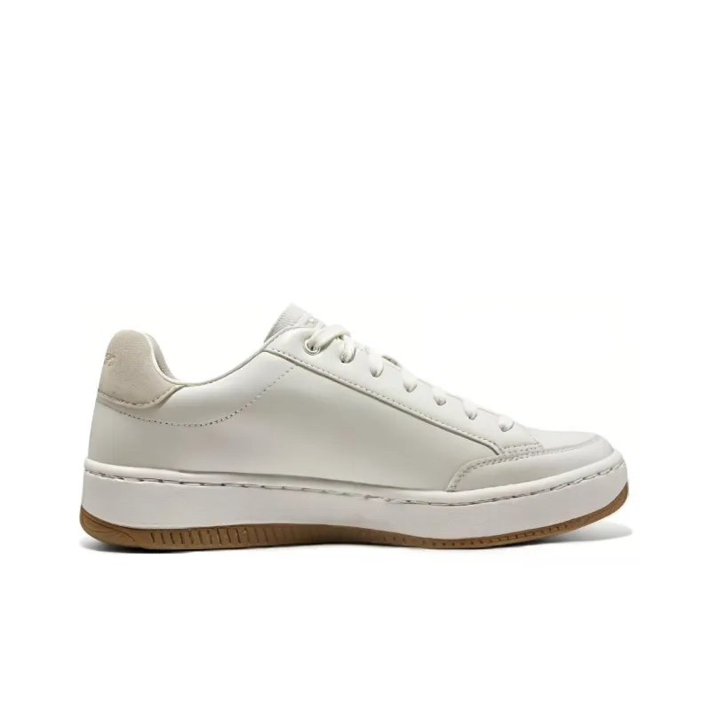 Skechers Sport Abrasion Resistant Low Top Skateboard Shoes Men's White Beige-1